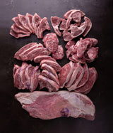 half lamb - cut leg & shanks