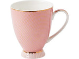 Maxwell & Williams Teas & C's Regency Footed Mug 300ml Pink Gift Boxed