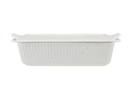 Maxwell & Williams Speckle Rectangular Baker With Tray 28x20cm Cream Gift Boxed
