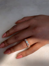 ARIA | Evil Eye | Multi-Coloured Encrusted Adjustable Ring