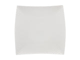 Maxwell & Williams White Basics Diamonds Square Platter  37.5cm