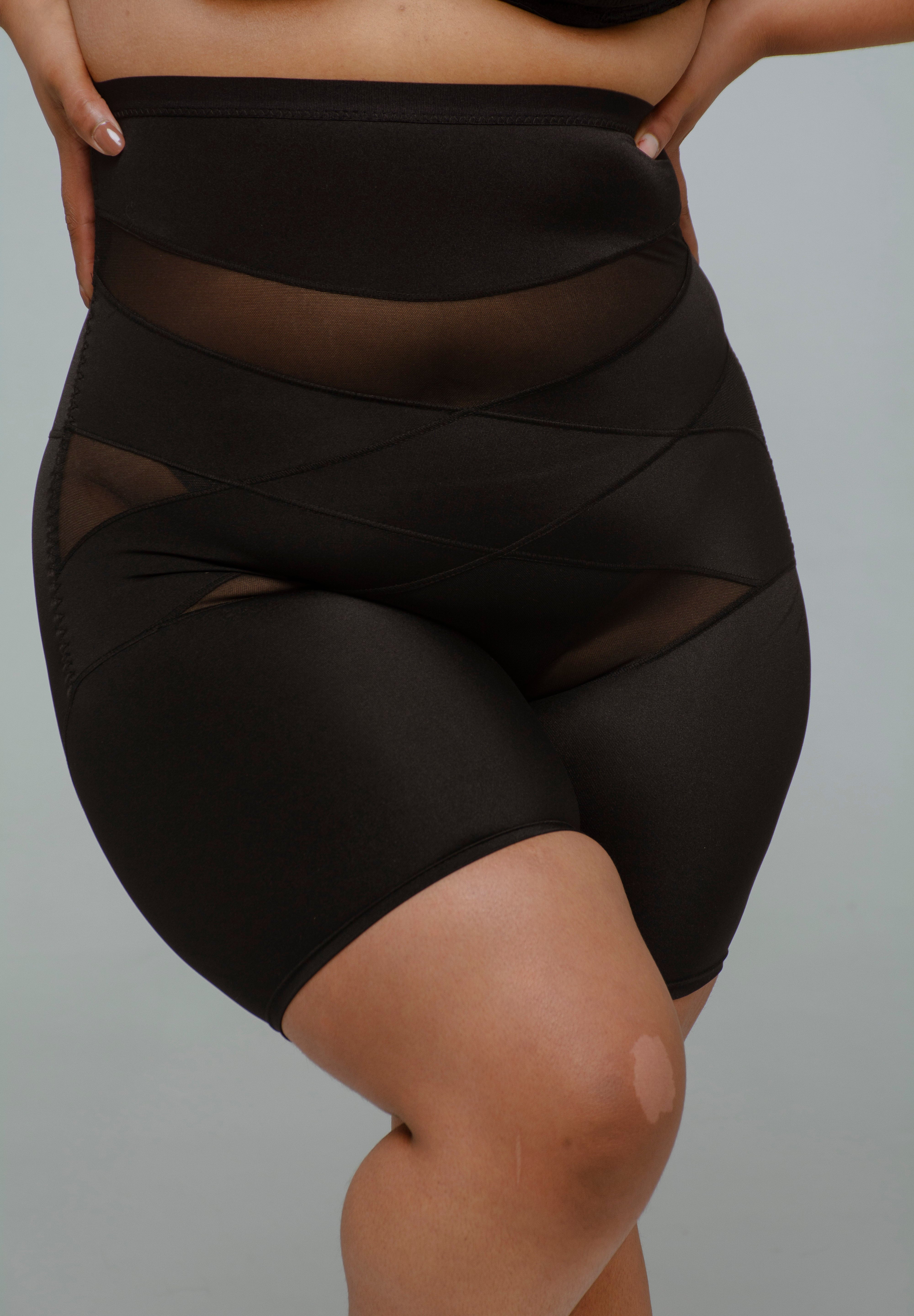 Scuplting Cross Body High Shorts | Shapewear