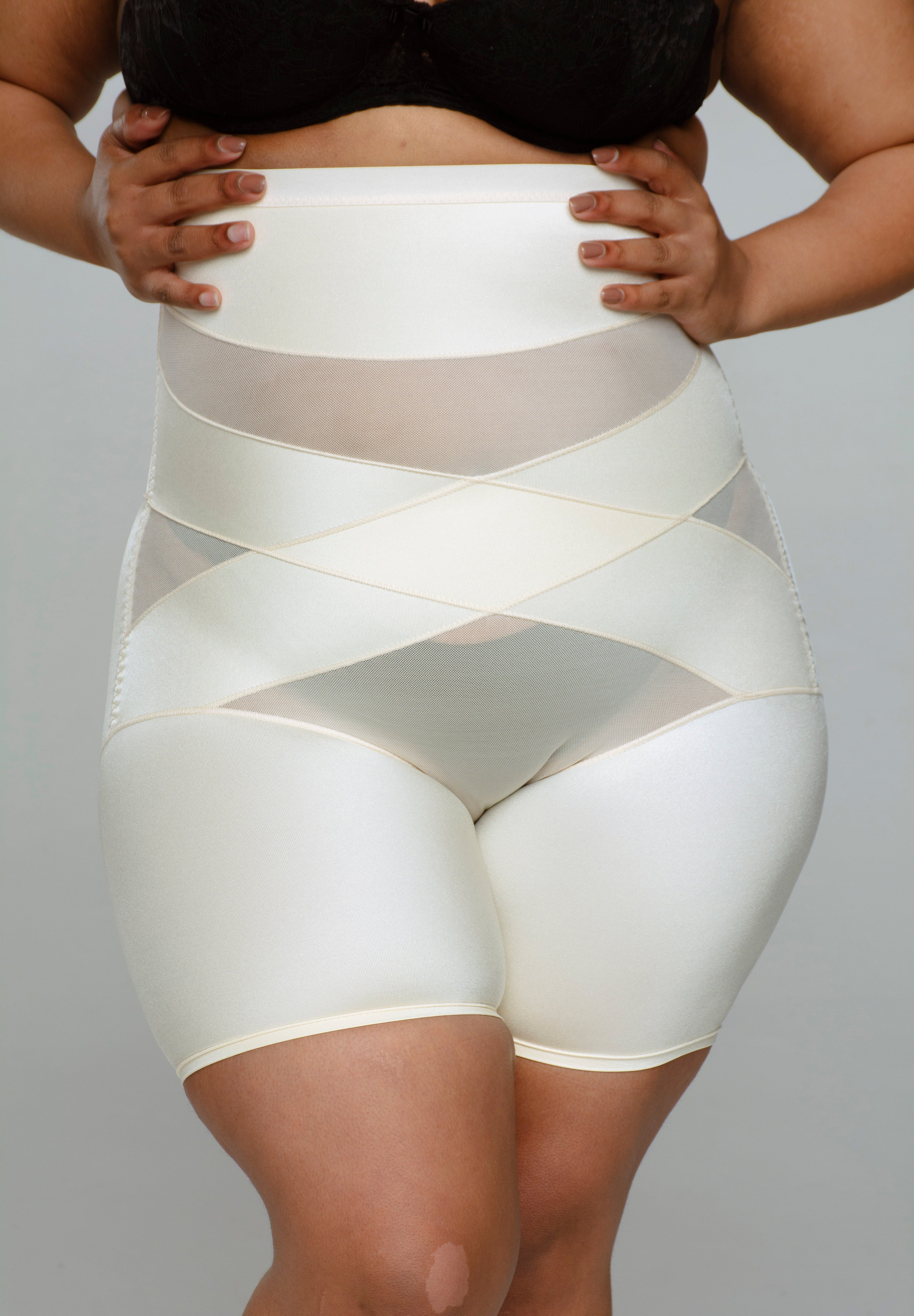 Scuplting Cross Body High Shorts | Shapewear