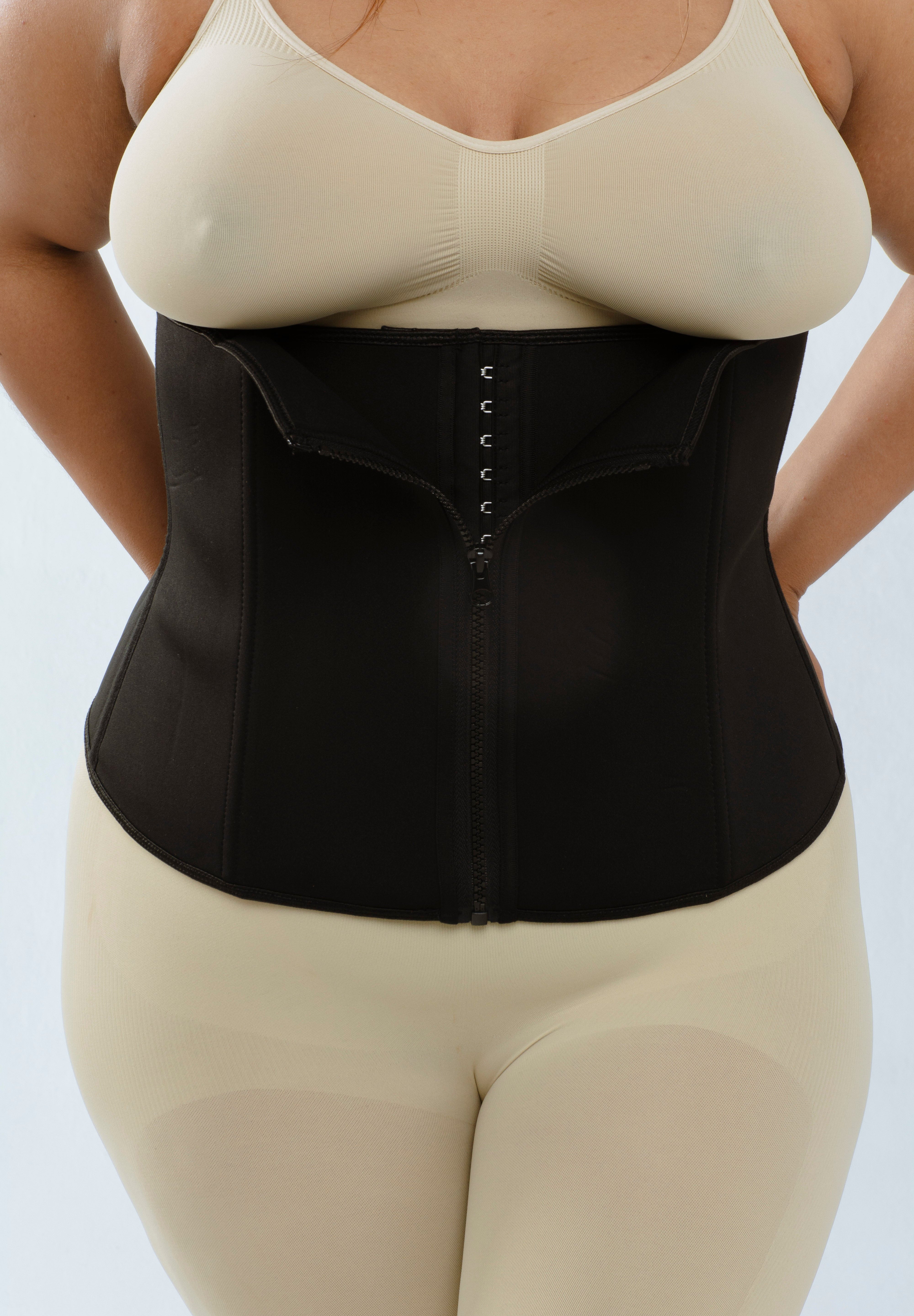 Neoprene Zip & Snatch Waist Trainer | High Compression