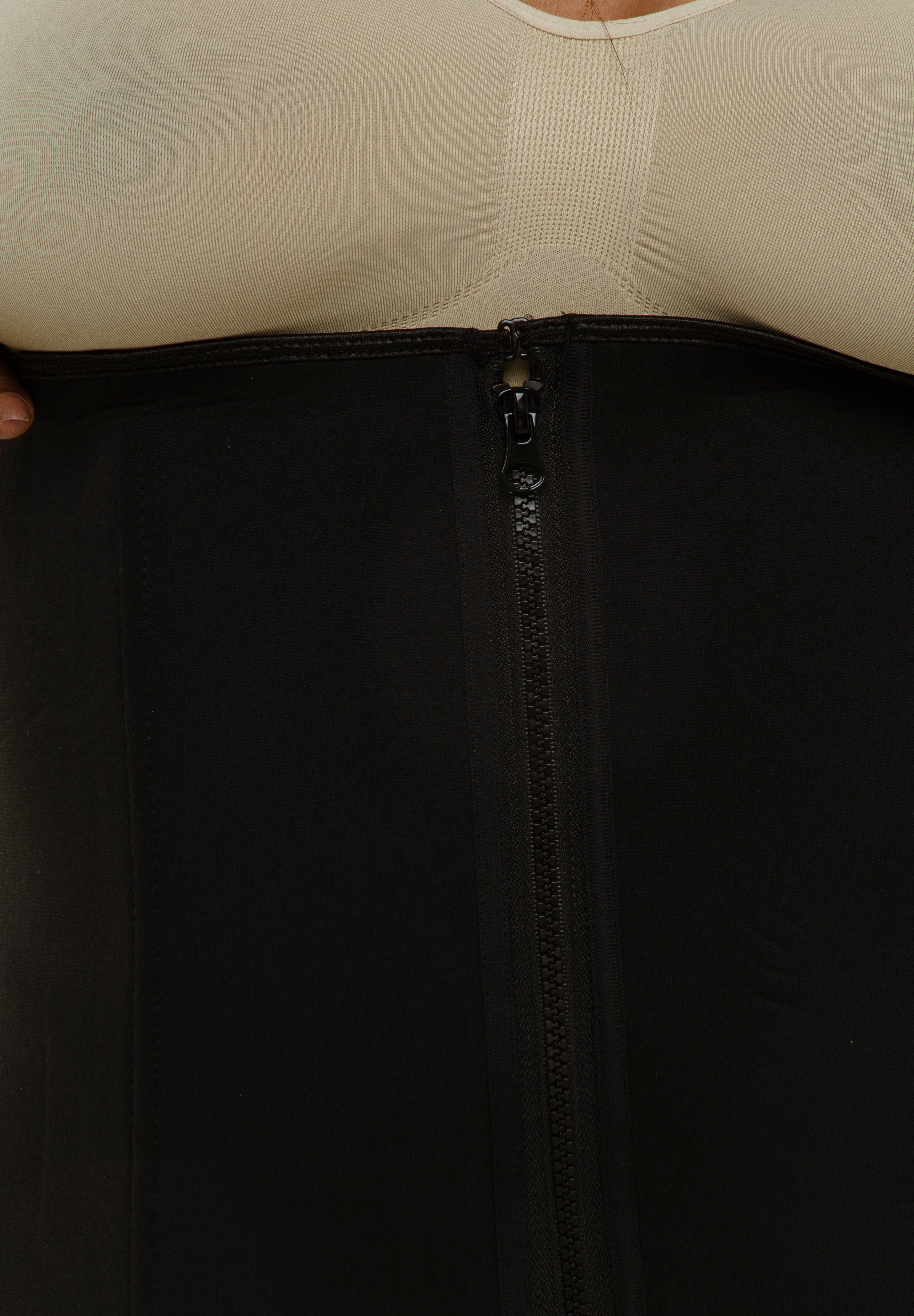 Neoprene Zip & Snatch Waist Trainer | High Compression