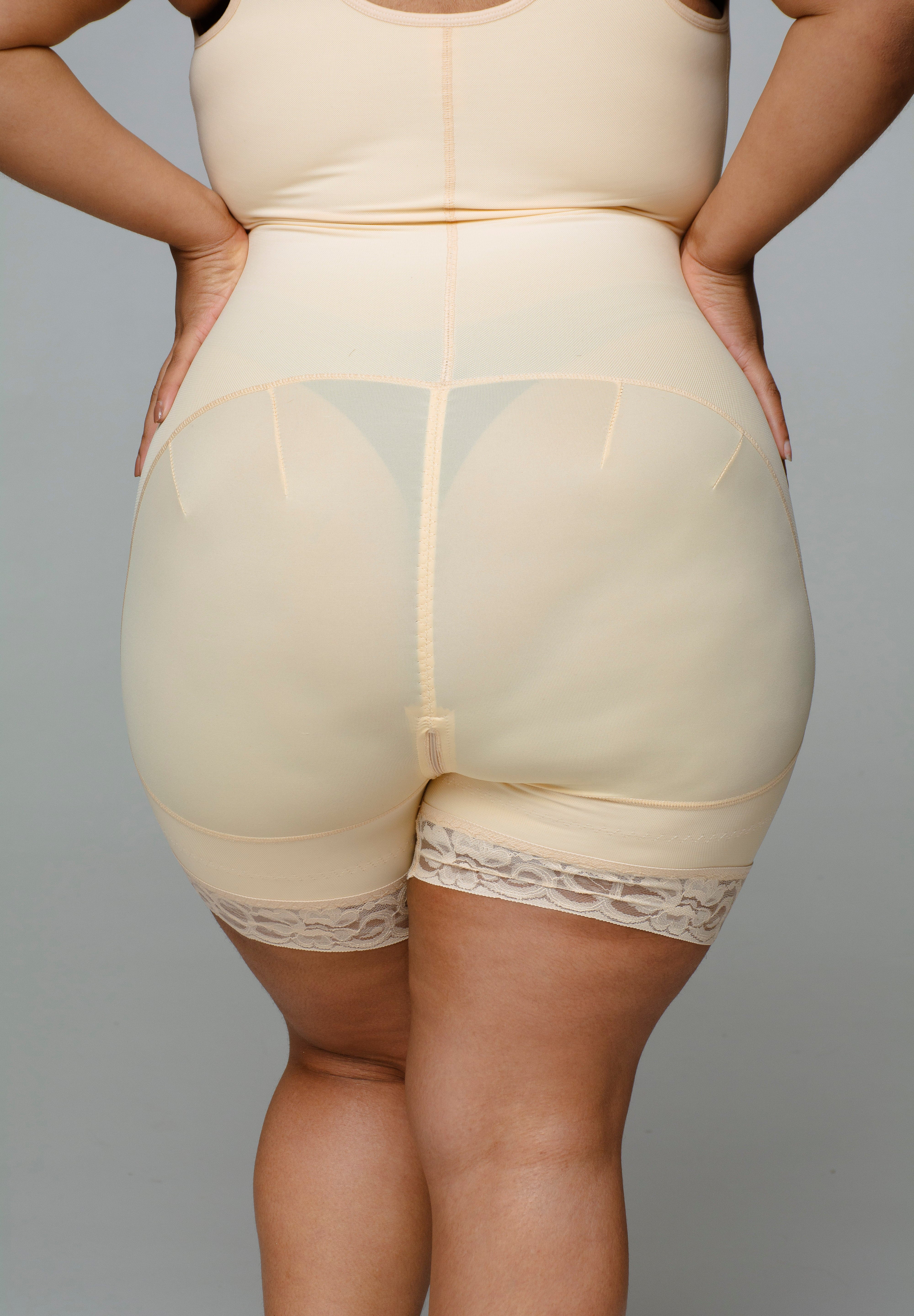 Strap Body Shaper Shorts | High Compression Shapewear
