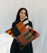 Patchwork Linen Scatter Cushion