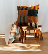 Patchwork Linen Scatter Cushion