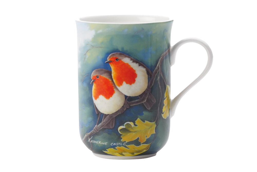 Maxwell & Williams Birds Of The World Mug Robins  300ml