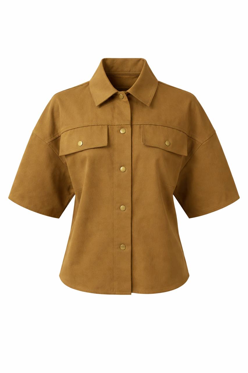 The Atlas Denim Utility Shirt
