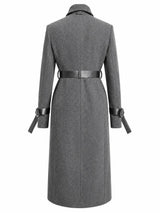 MELTON GREY COAT