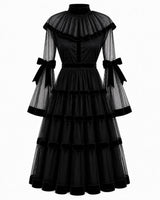 Sable Form Velvet Trim Mesh Set