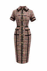 KUTA Weave Multicoloured Tailored Dress