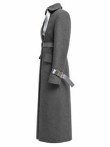 MELTON GREY COAT