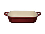 Maxwell & Williams Cast Iron Roaster Merlot 28x21cm Gift Boxed