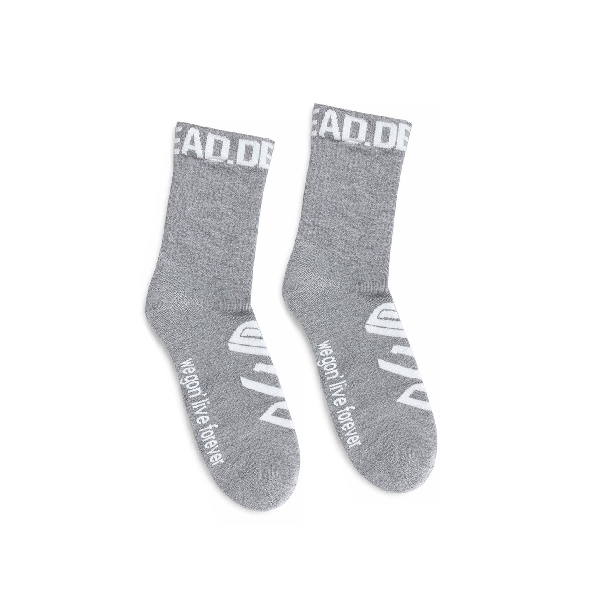 DEAD. tennis socks