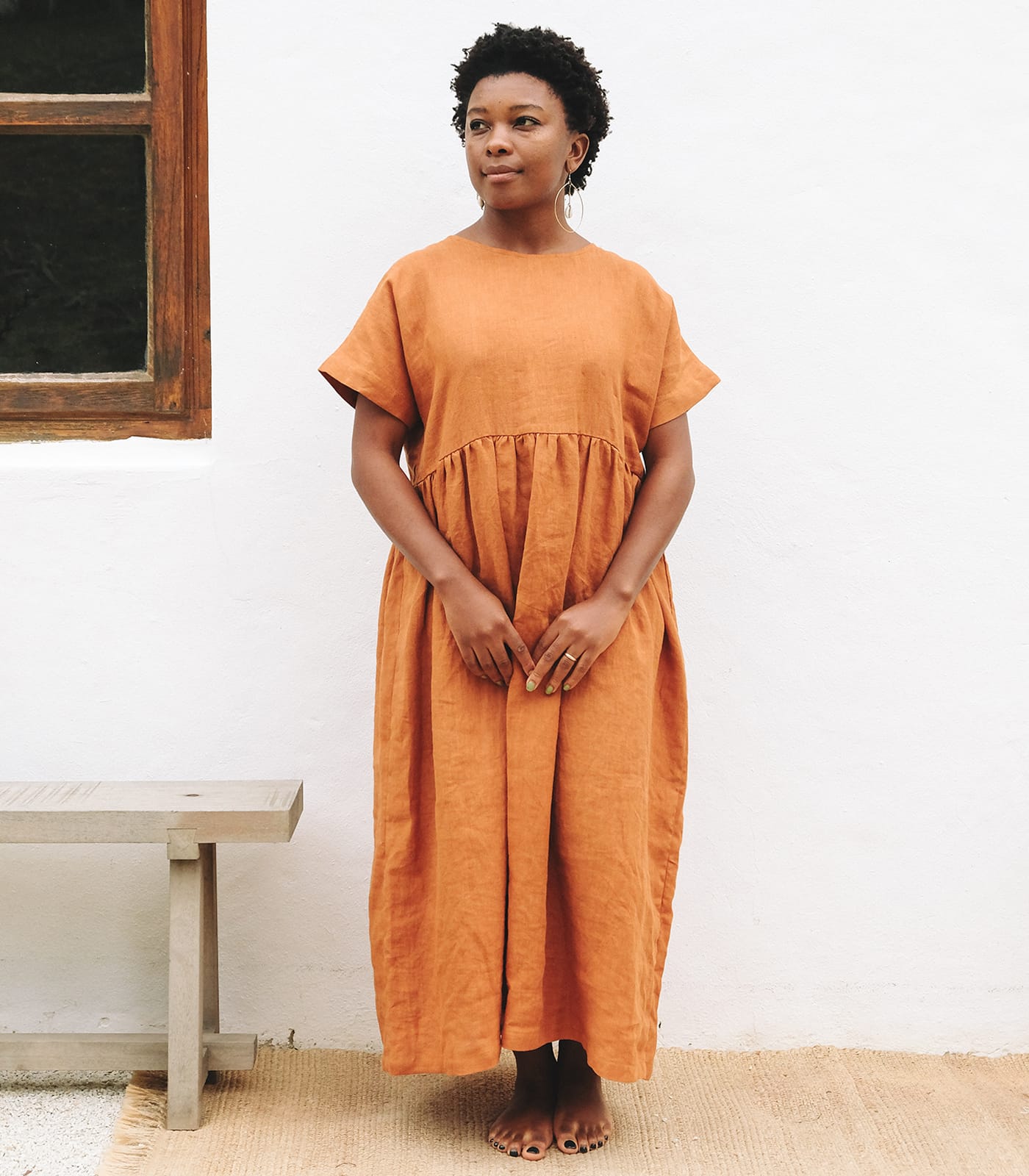 Brenton Button Dress