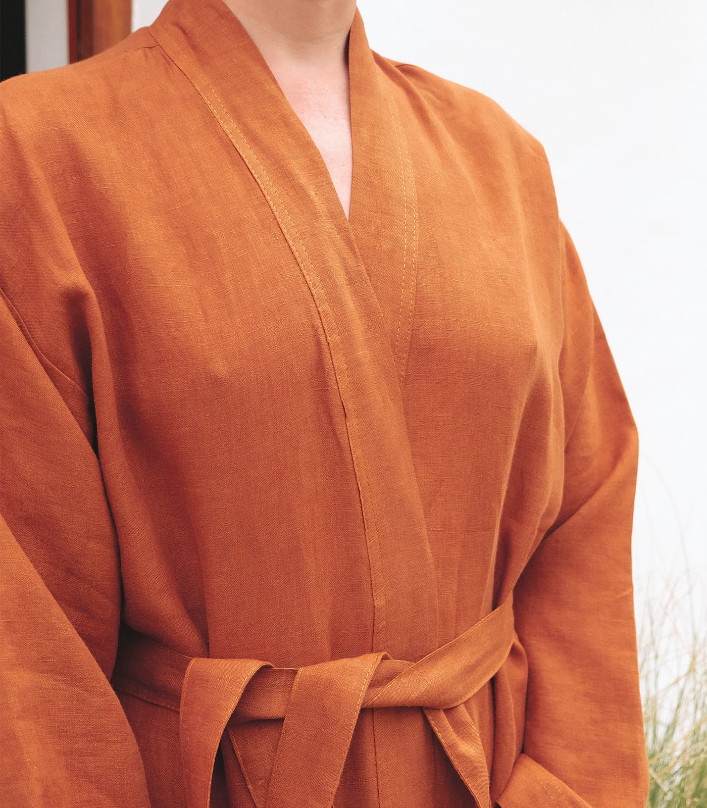 Linen Dressing Gown