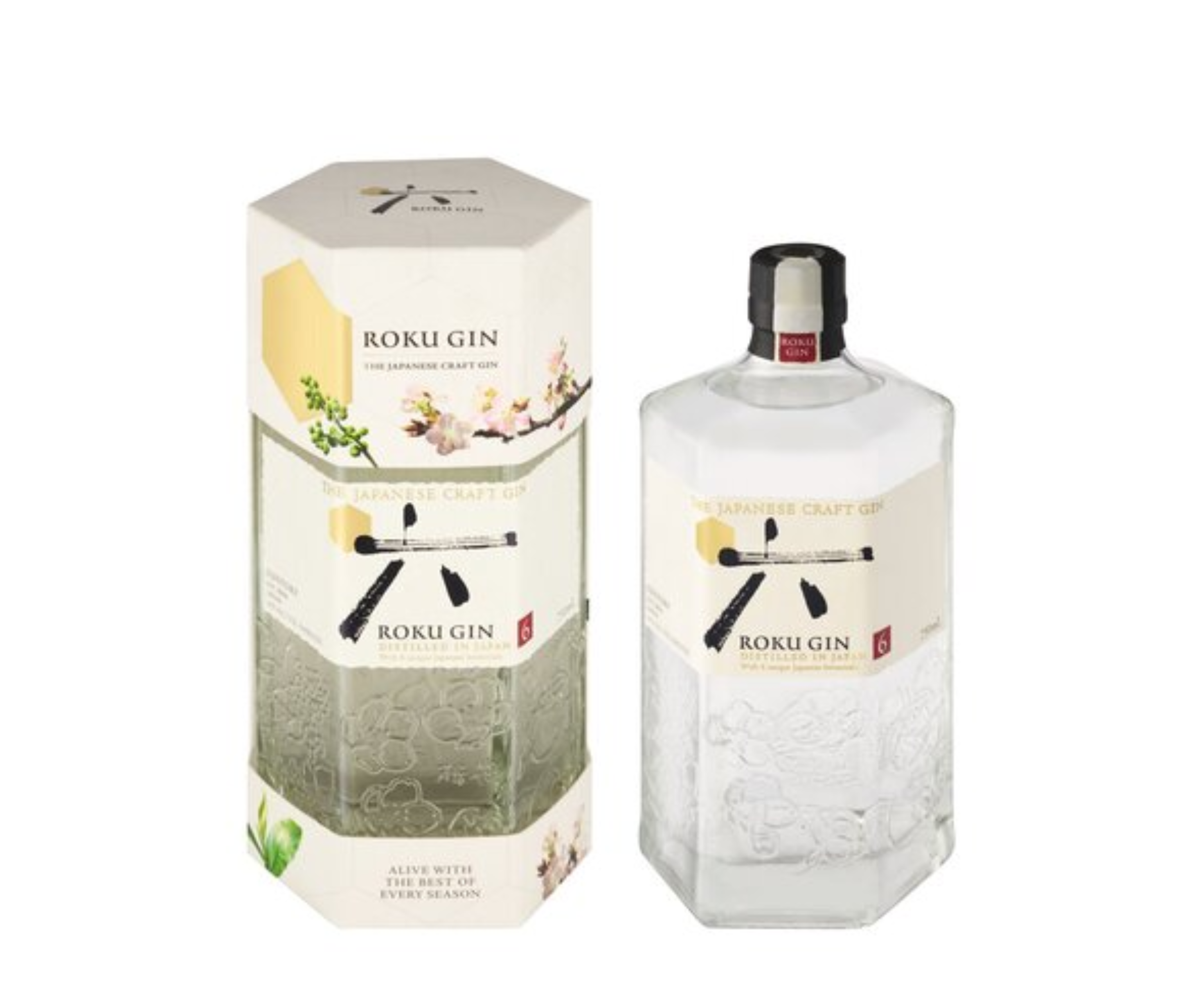 Roku Gin with Carton 750ml