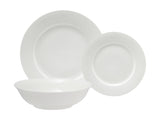 Maxwell & Williams White Baics Euro Rim Dinner Set 12pc Gift Boxed