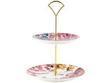 Maxwell & Williams Estelle Michaelides Enchantment 2 Tiered Cake Stand Gift Boxed